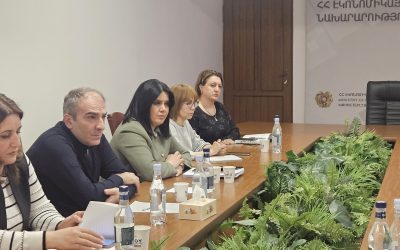 The regular meeting of the working group on the animal identification and registration program of the Republic of Armenia.